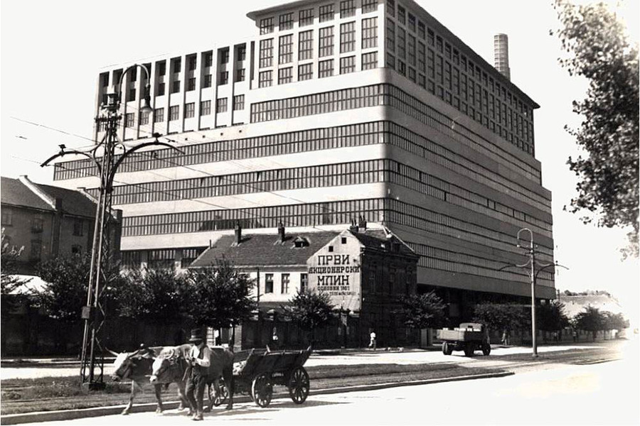 Old steam-powered mill, a building that has guarded the memory of old Belgrade for over a century